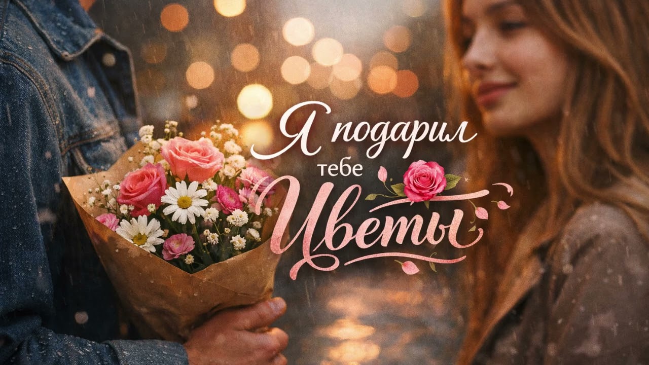 Я подарил тебе цветы