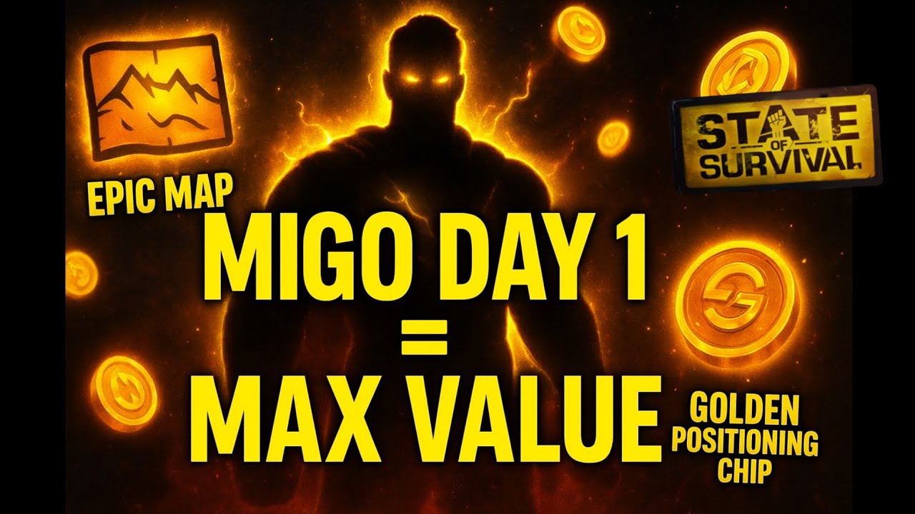 MIGO Day 1 Strategy: How to Maximize Gen 24 Heroes Using Maps & Golden Chips | State of Survival