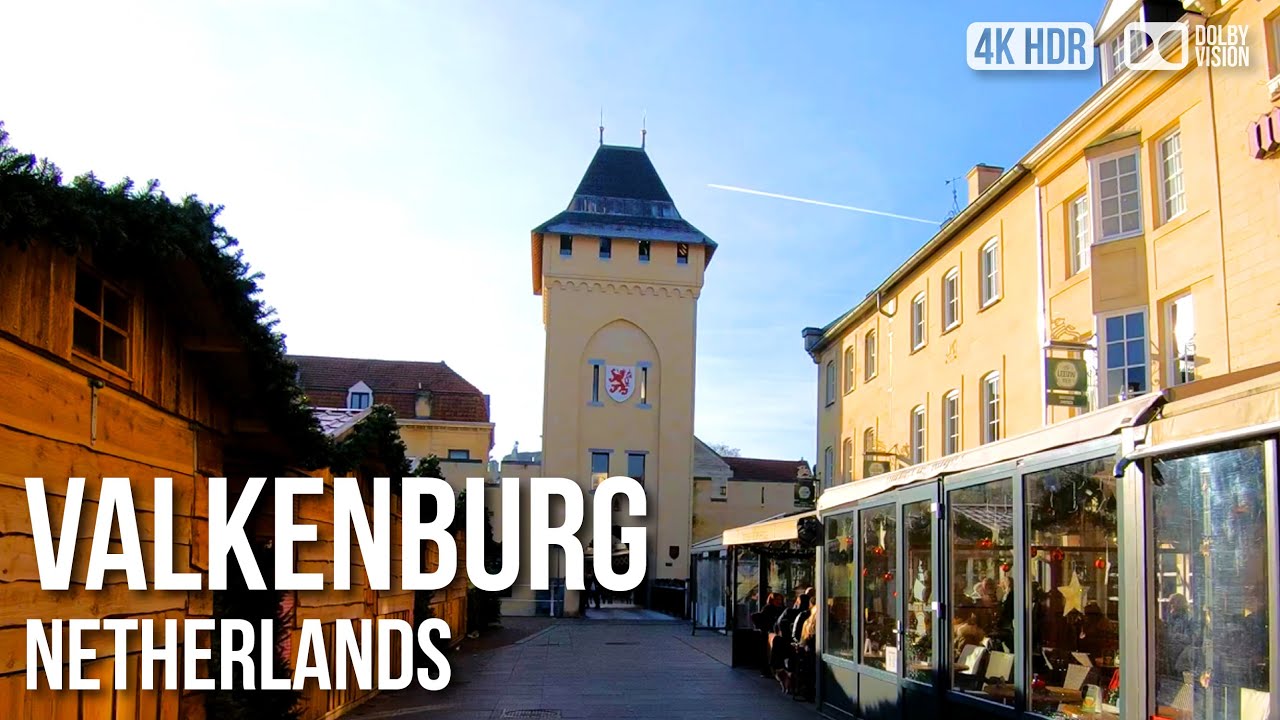 Valkenburg Historic Town - 🇳🇱 Netherlands [4K HDR] Walking Tour