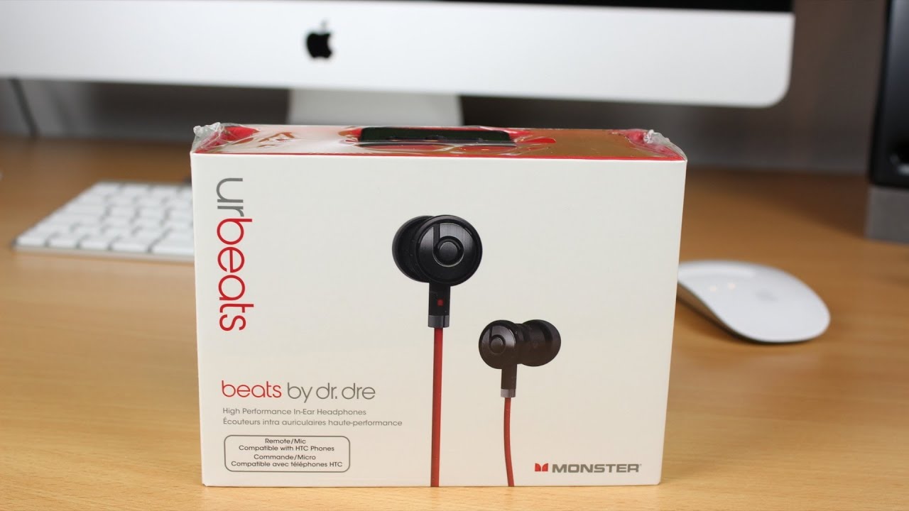 Beats by Dre Urbeats распаковка