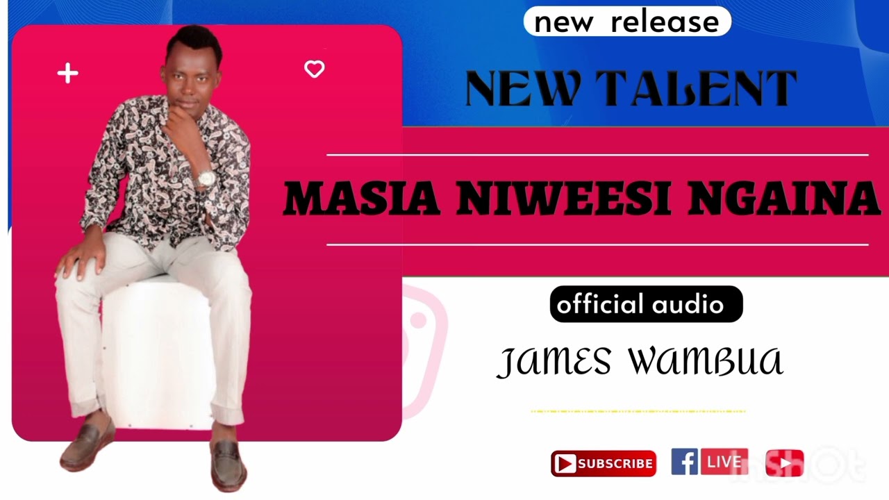 MASIA NIWEESI NGAINA  _BY_ JAMES WAMBUA (OFFICIAL AUDIO)