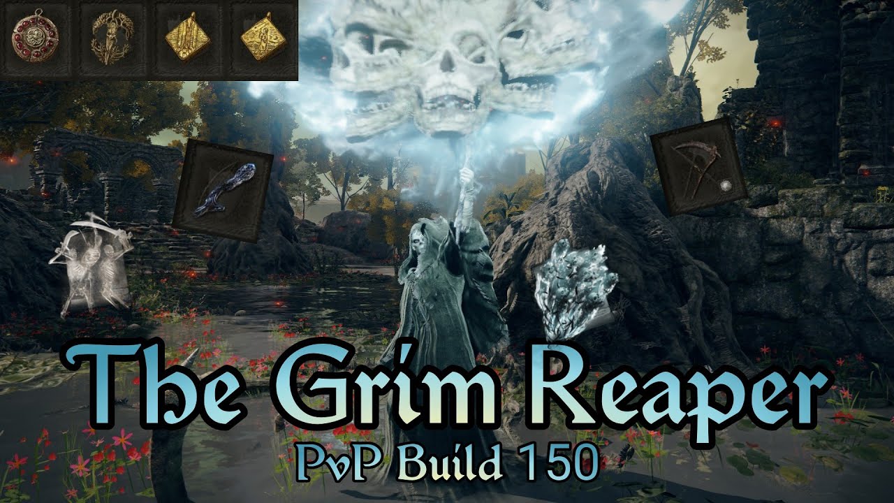 ELDEN RING - PVP BUILD 150 - The Grim Reaper - Occult Caster Build