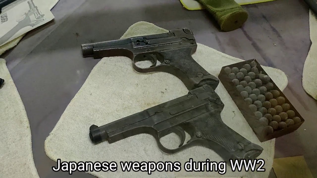Japanese weapons used during World war 2 1939 to 1942 Thailand