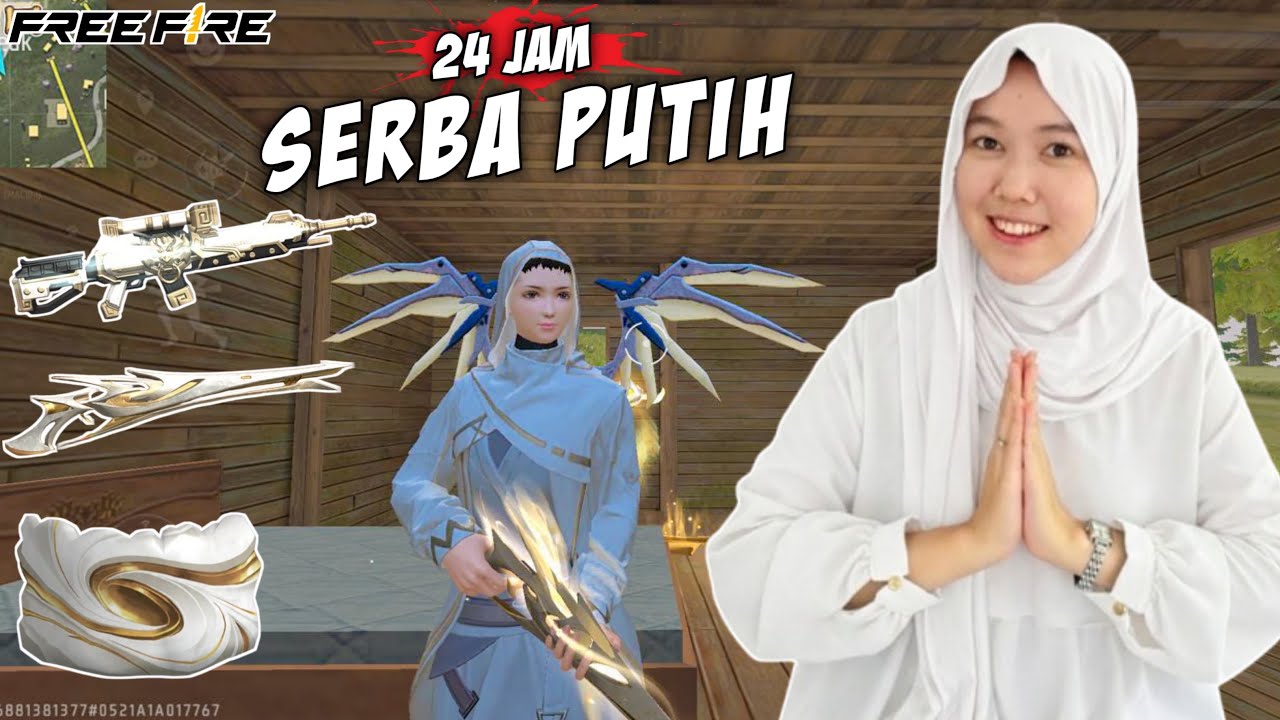 39 KILL SOLO VS SQUAD PAKE SERBA PUTIH AUTO BOOYAH, AKU KEMBALI !!! - FREE FIRE INDONESIA