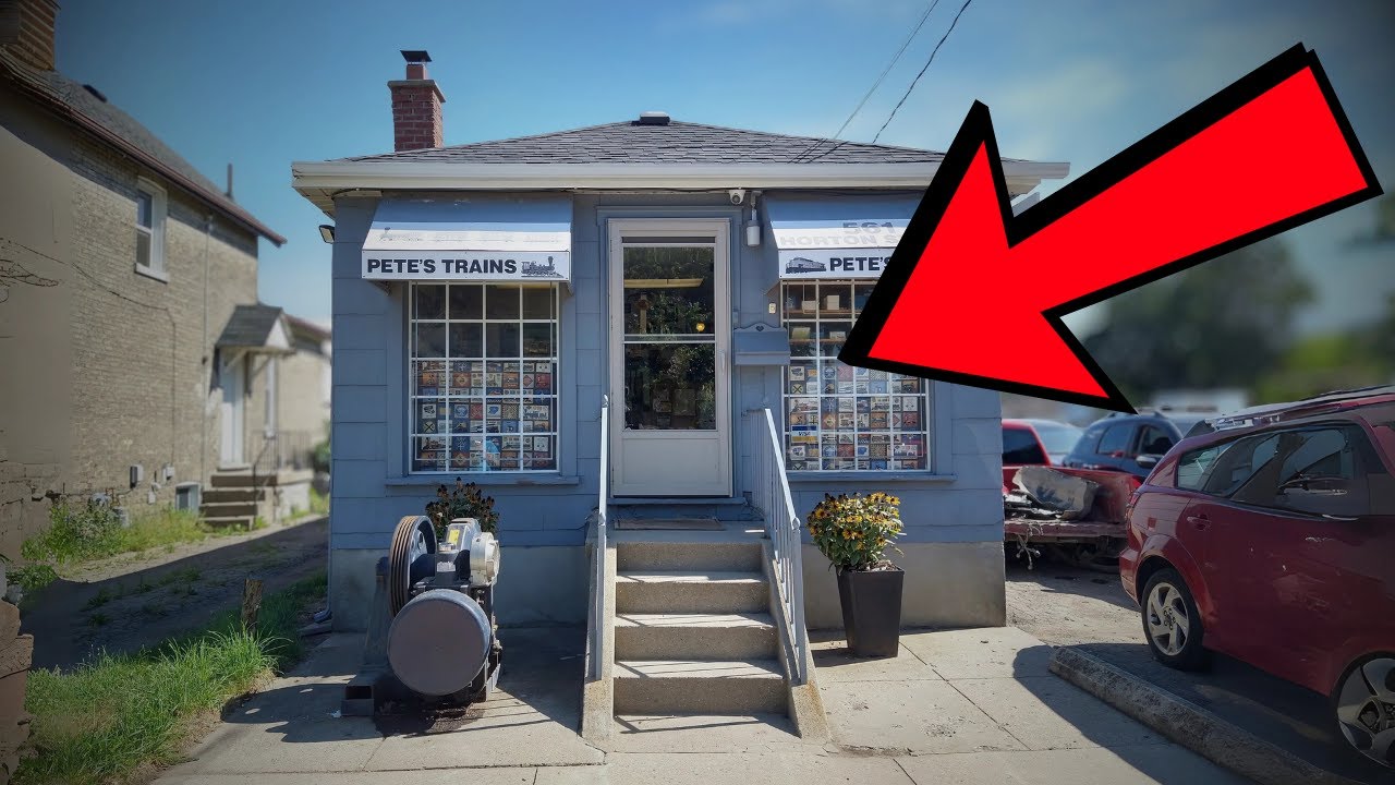 A visit to Pete's trains, This was Fishy's idea 😊 to show this Model Train Store!,  London ON, 🚂