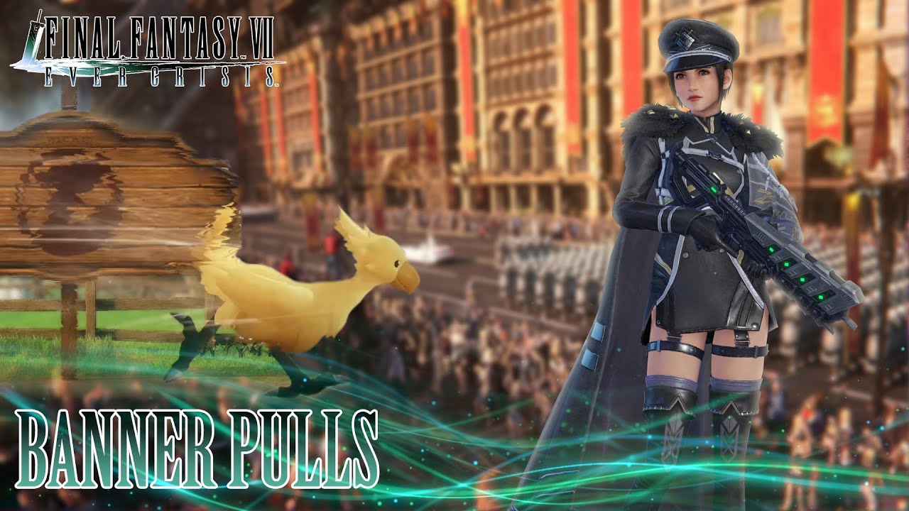 Lucia Limit Break banner pulls || Final Fantasy VII Ever Crisis
