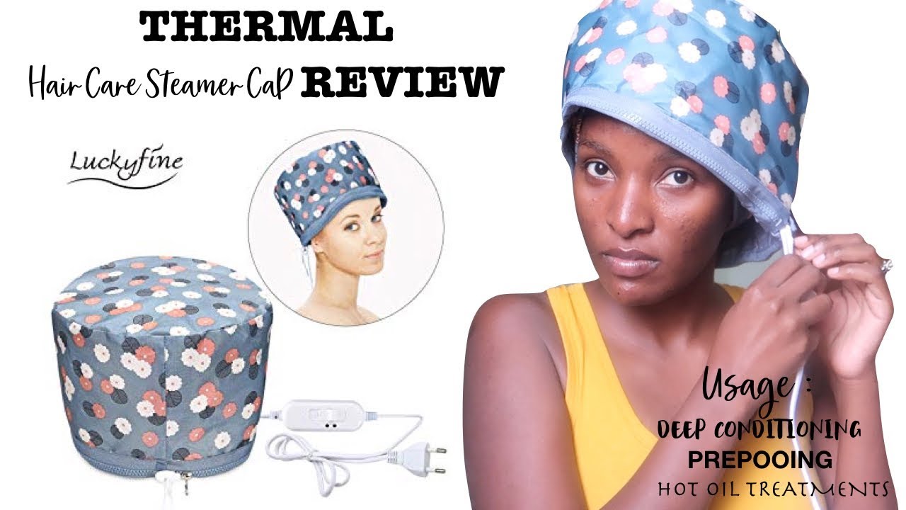 Thermal Hair Cap For Deep Conditioning and Hair Oil Treatment | REVIEW & DEMO