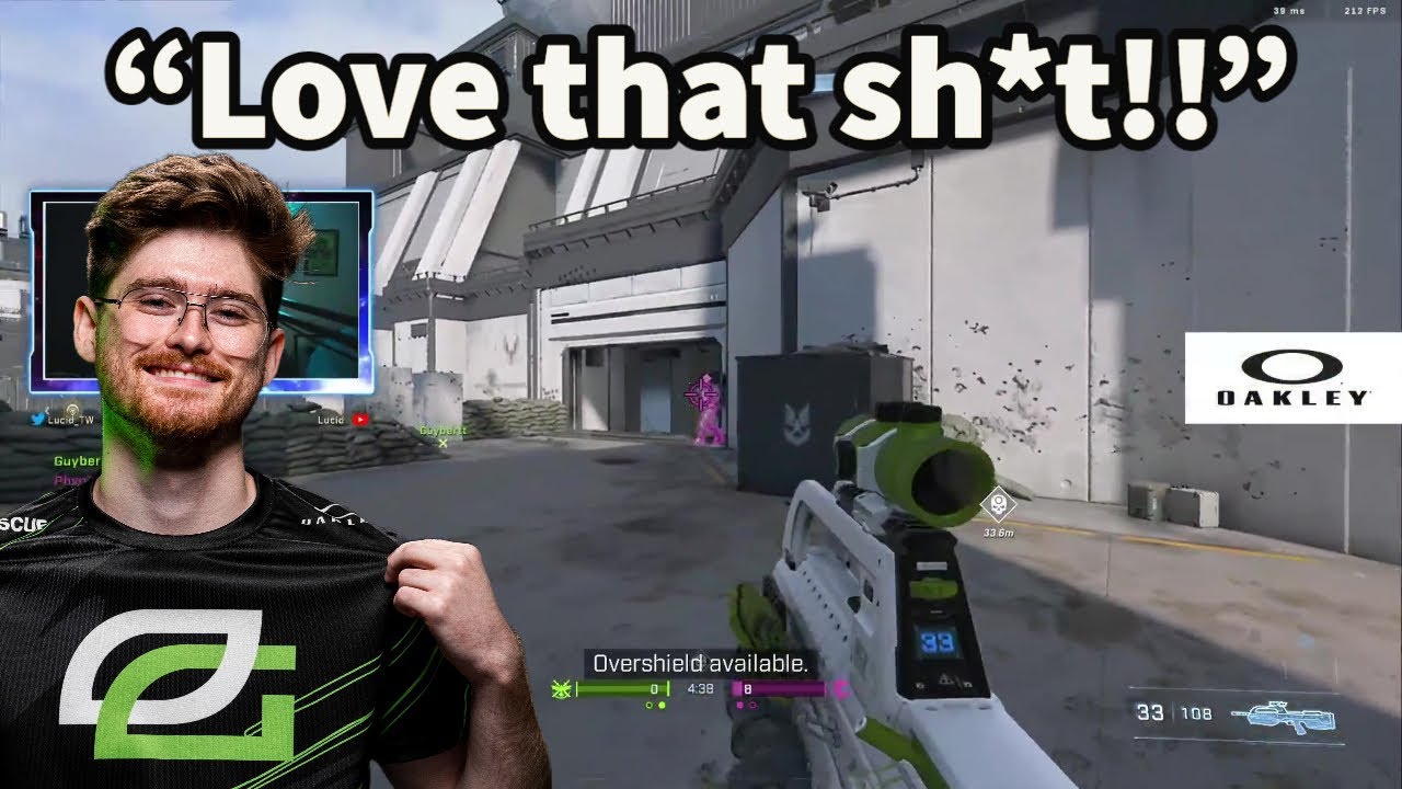 OpTic Lucid Cannot Handle Mouse And Keyboard Players Sniping!!