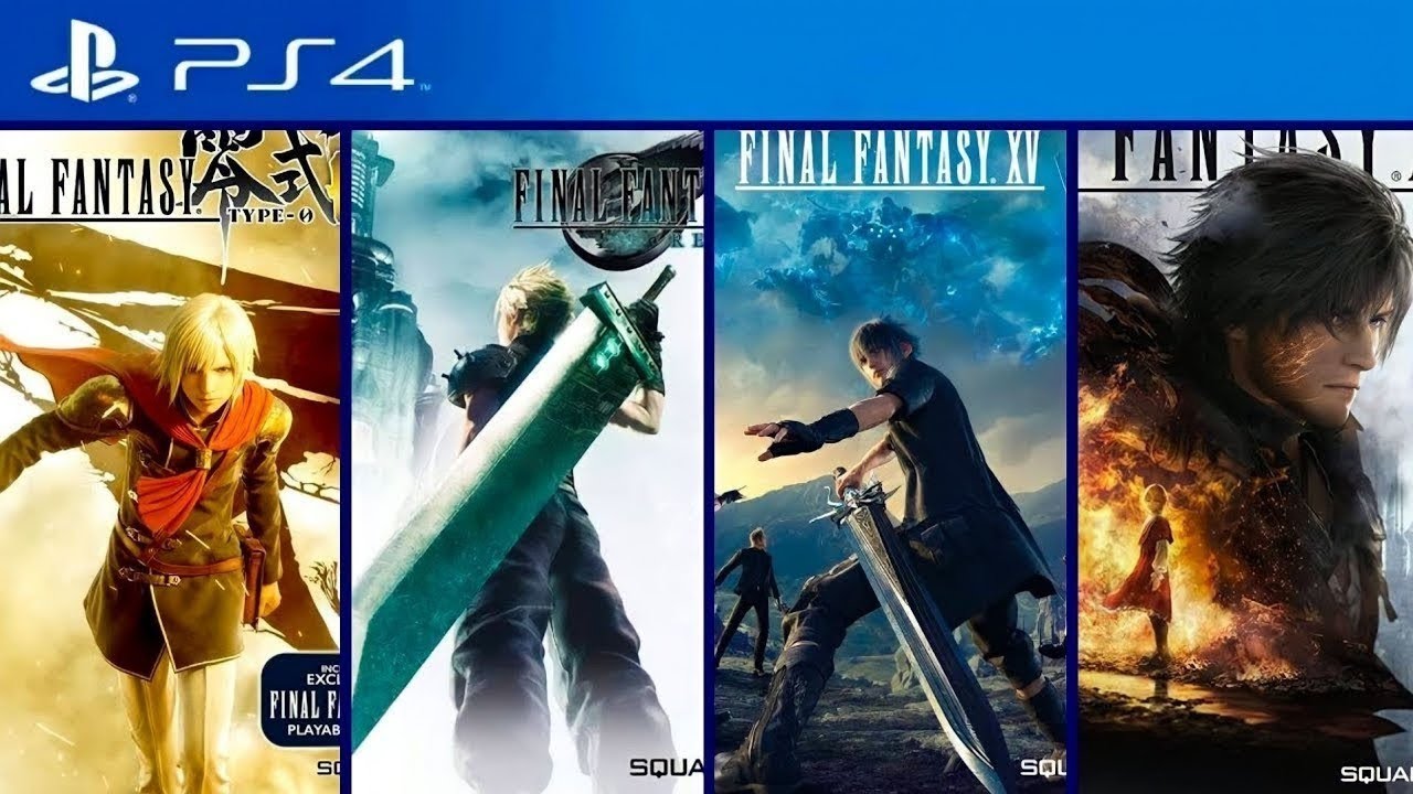 Все игры Final Fantasy для PS4 | Игры Final Fantasy для Playstation 4