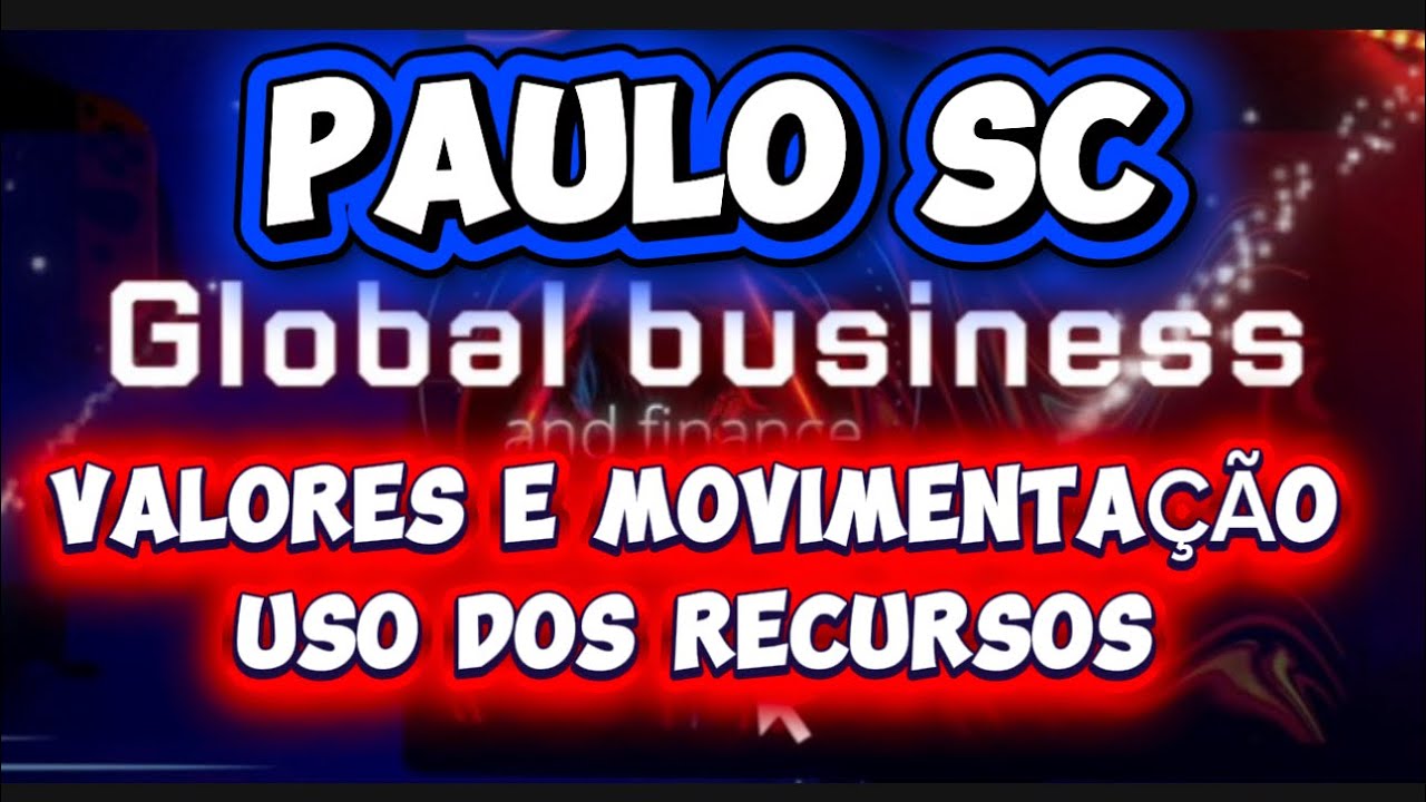 PAULO SC VALORES USO DOS RECURSOS 