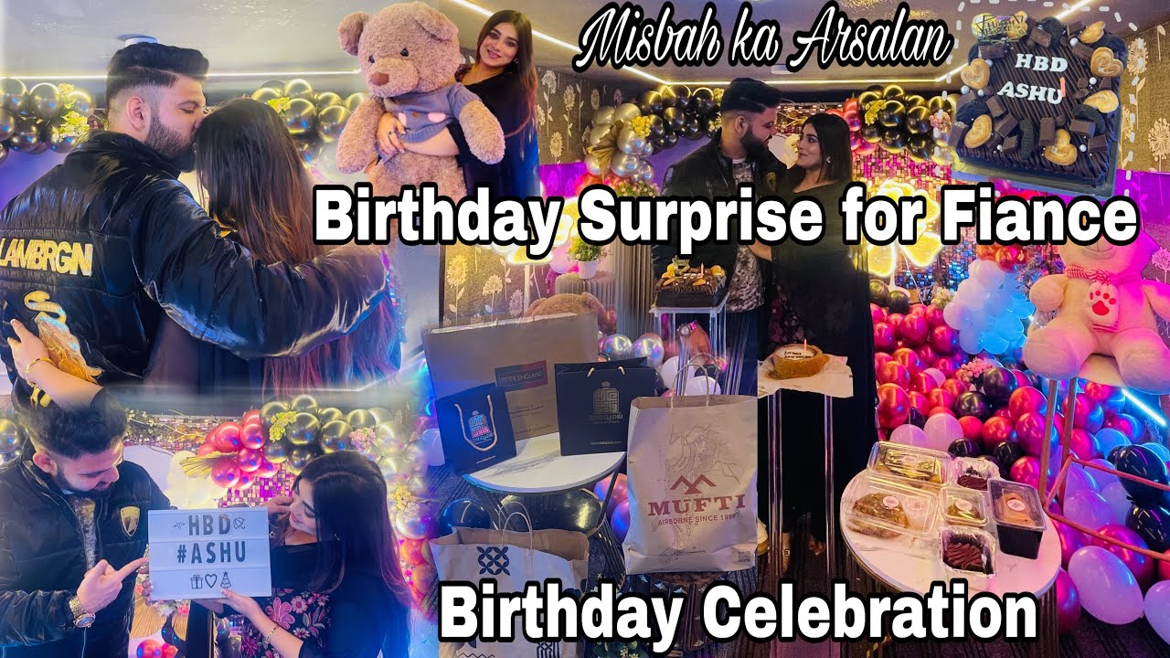 Surprised Birthday Celebration of Mangetar Arsalan Dalvi💘| 05 October |# Misbah Ka Arsalan 🫶|couple|