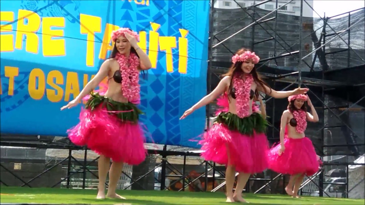 美しいタヒチアンダンス(Tahitian dance・Te Here)アパリマ Part⑤　ポリネシアンフェスティバル２０１７