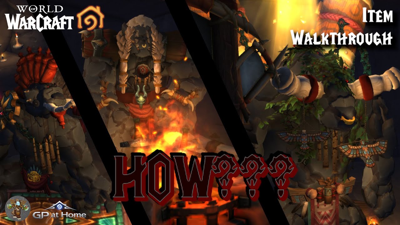A Home for the Horde | Design Details & Decor Walkthrough - WoW Housing