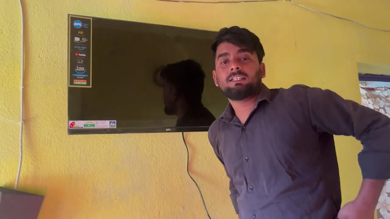 BPL Tv 32Inch Unboxing Demo Instalation In Bhuli Estbasaria#armantechnician