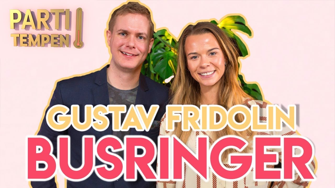 PARTITEMPEN X Gustav Fridolin (Miljöpartiet)