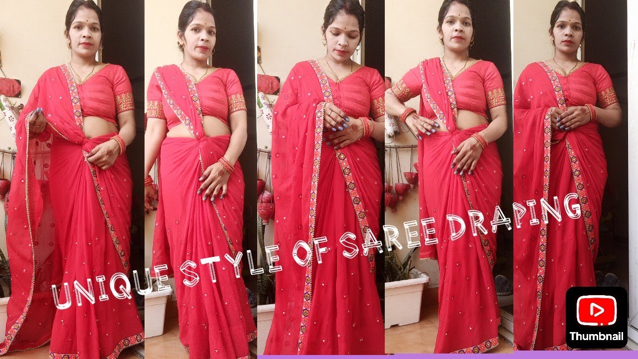 Latest saree drape/ viral saree drape/most tranding saree drape@dollyjainindia