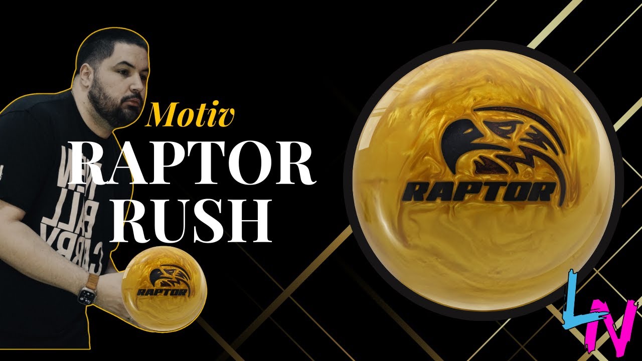 Motiv Raptor Rush Bowling Ball Review! Everything is Better In GOLD!