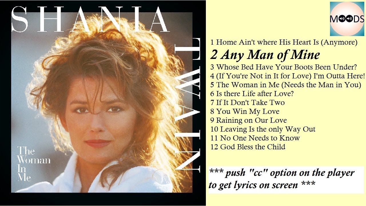 Shania Twain - Any Man of Mine [QIIQ dj edit version]