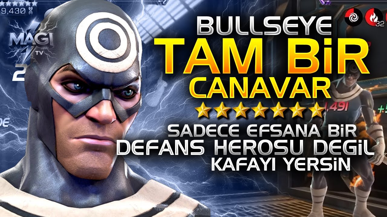 BULLSEYE TAM BİR CANAVAR - KAFAYI YERSİN - MAGİ TV MCOC BULLSEYE