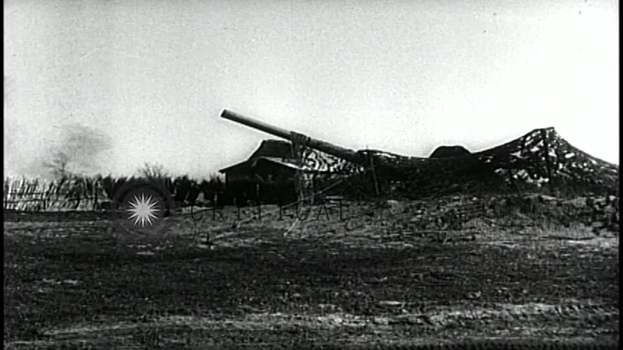 United States soldiers fire at Nazis in Italy. HD Stock Footage