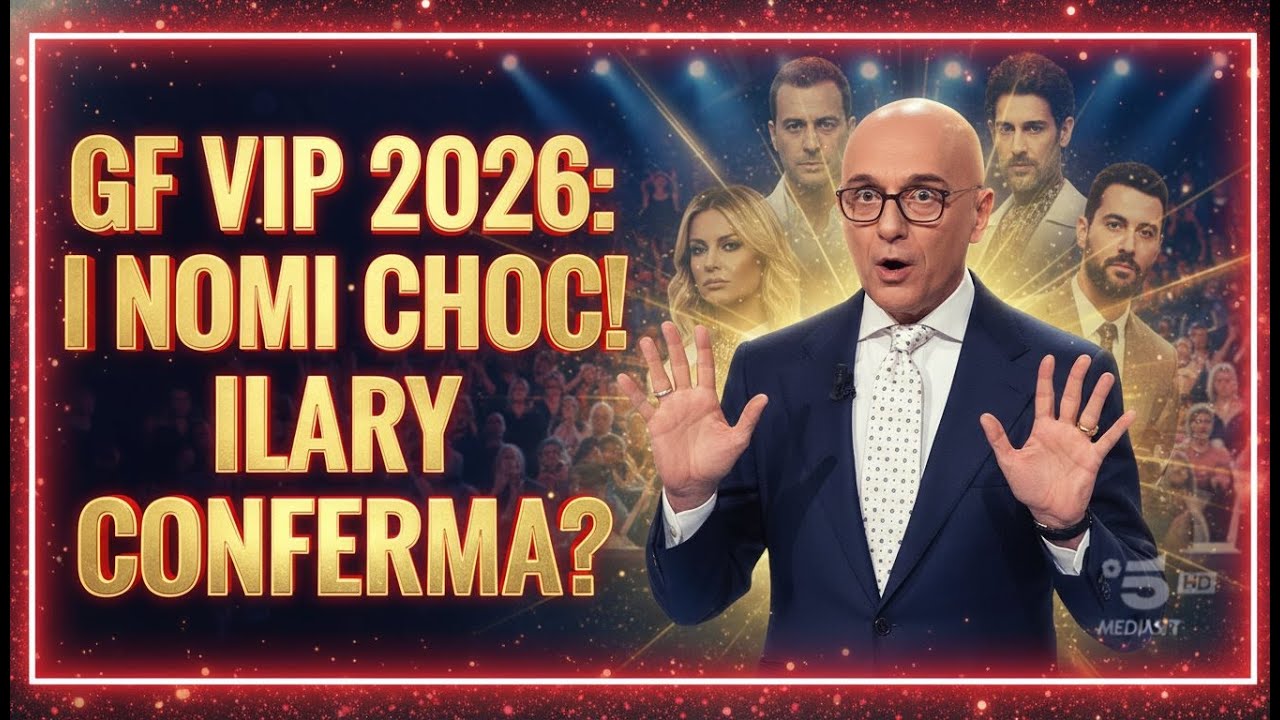 GF Vip 2026, i 23 nomi di Alfonso Signorini Ilary Blasi confermerà il cast