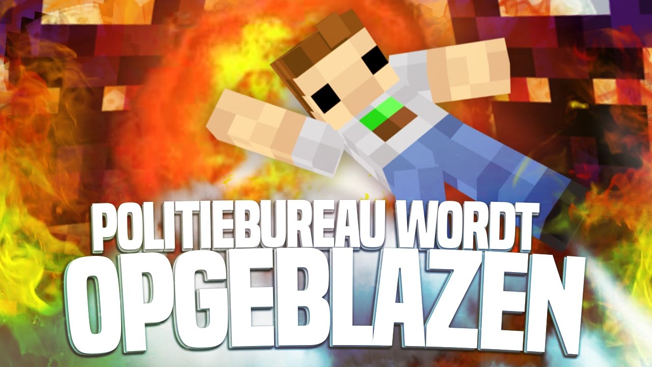 POLITIEBUREAU WORDT OPGEBLAZEN - Minetopia Life #23