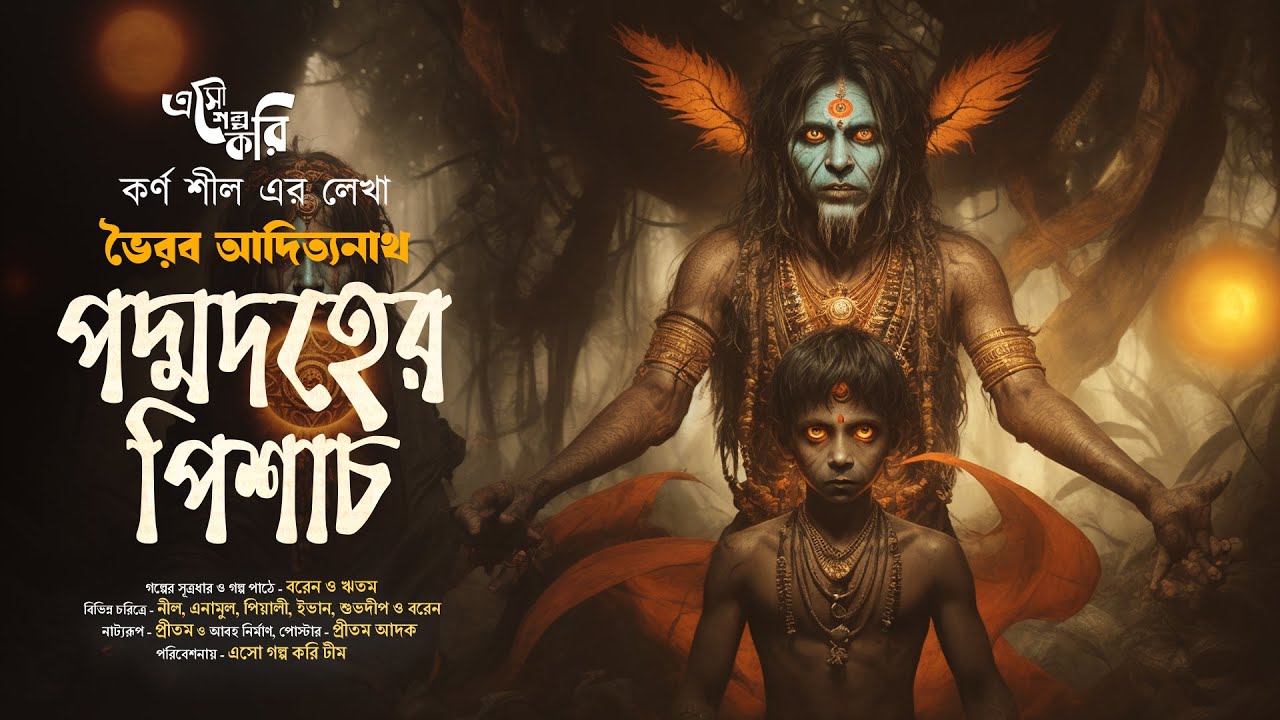 ভৈরব আদিত্যনাথ ও পদ্মদহের পিশাচ | Eso Golpo Kori | Karna Sil | Taranath Tantrik Type