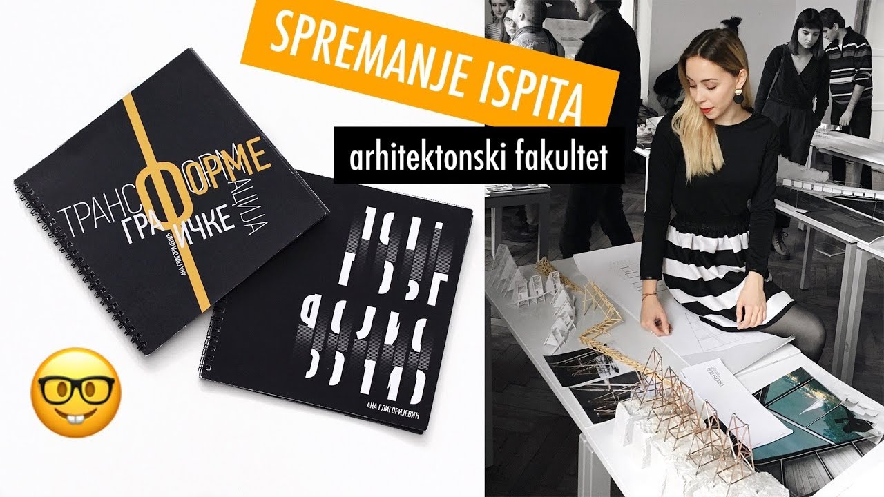 Prvi ispitni rok - arhitektura | vlog | Ana Gligorijević