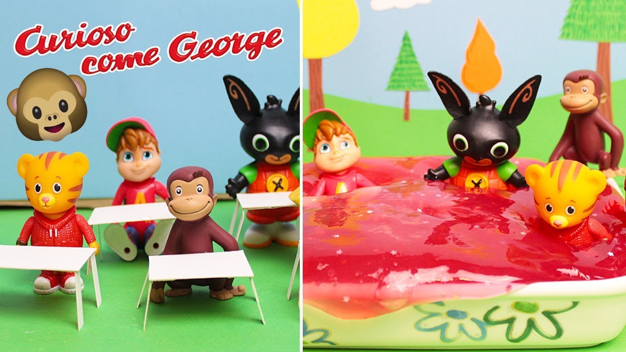Curioso come George 🐵 Dalla Scuola alla Piscina di Slime! [Le Storie di George 🐵 Episodio 8]