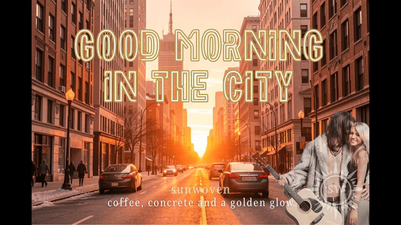Good Morning in the City ⋆☀︎｡ᵕ̈-`♡´- Coffee & Concrete & a Golden Glow