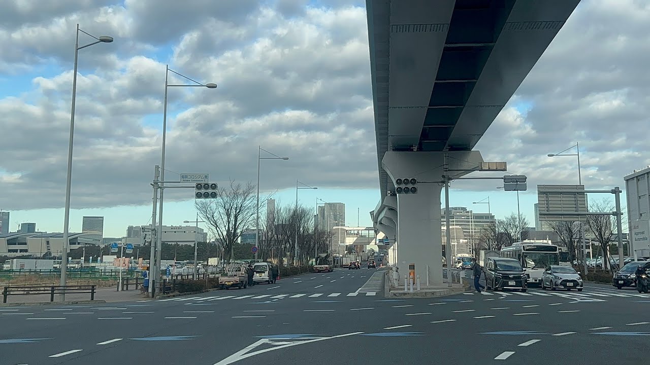 [Driving Japan 4K] Highway of Japan.Yokohama To Tokyo VIA KAWASAKI.