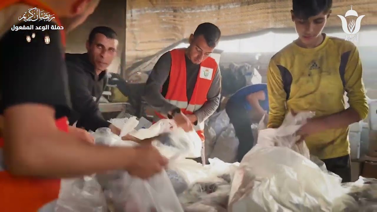 🔴فيديو لليوم 173 جمعية البركة الجزائرية تجهز وتوزع  1500 وجبة إفطار تبرع كريم من محسنات ومحسني بريكة
