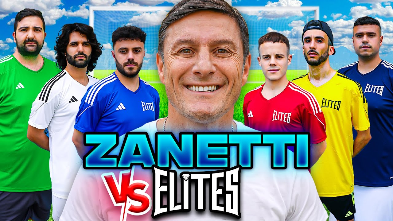 🇦🇷 JAVIER ZANETTI vs ELITES 💎 | FOOTBALL CHALLENGES ⚽️