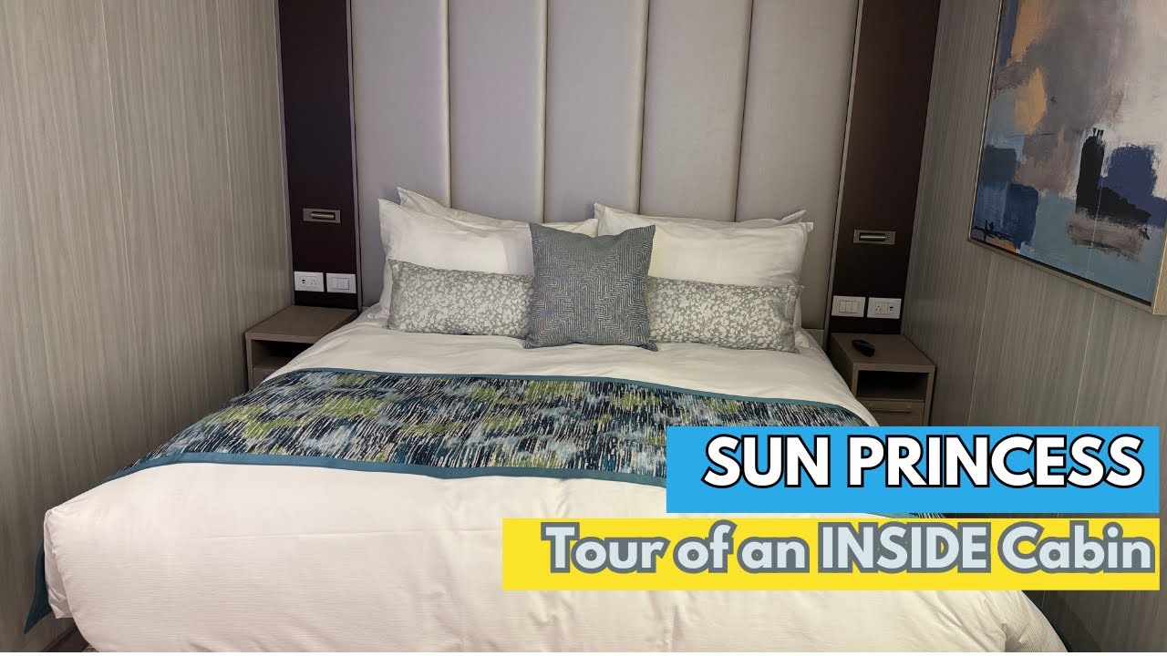 SUN PRINCESS - Tour of an inside cabin