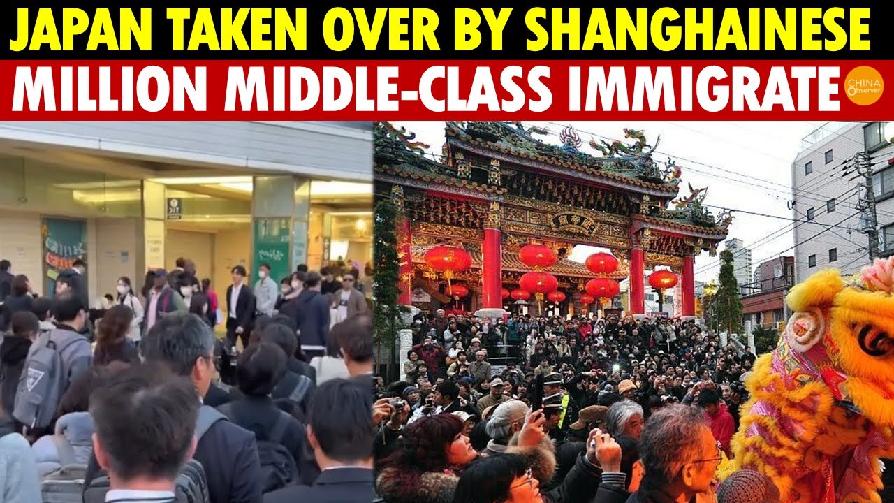 Japan Nearly Taken Over by Shanghainese, Million Middle-Class Chinese Immigrate, Homes Sold Out