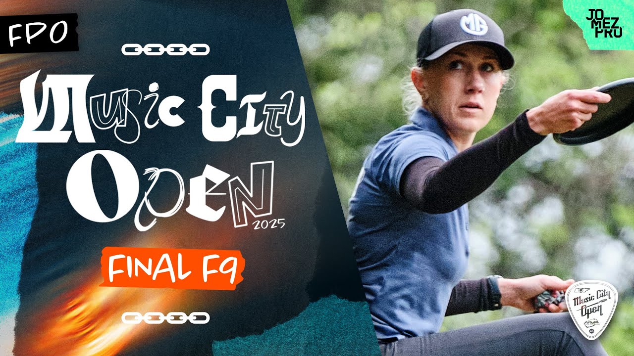 2025 MVP MUSIC CITY OPEN | FPO FINALF9 | Lätt, Saarinen, Gannon, Hansen | Jomez Disc Golf