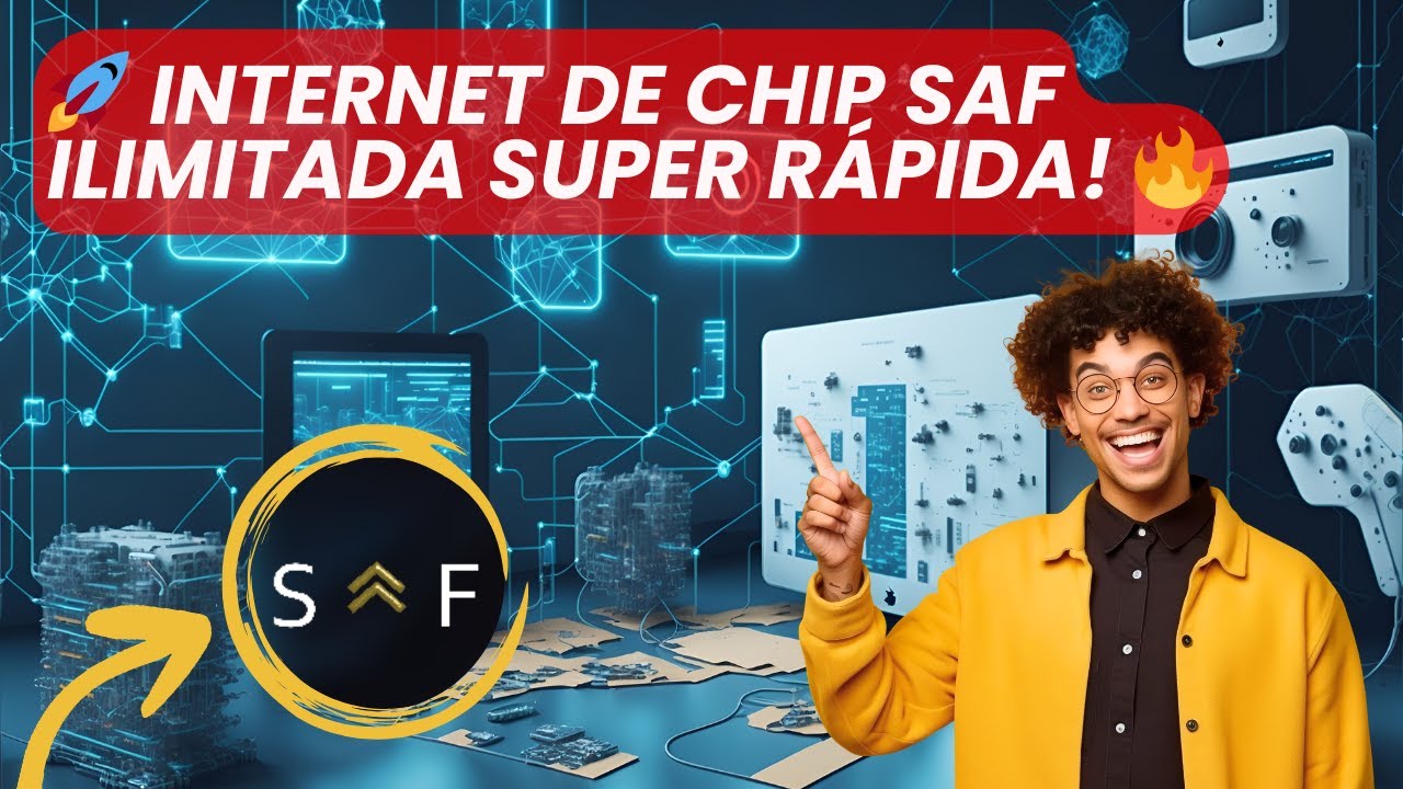 ⚡ INTERNET SAF ILIMITADA 📶 CHIP SUPER RÁPIDO QUE SURPREENDE!