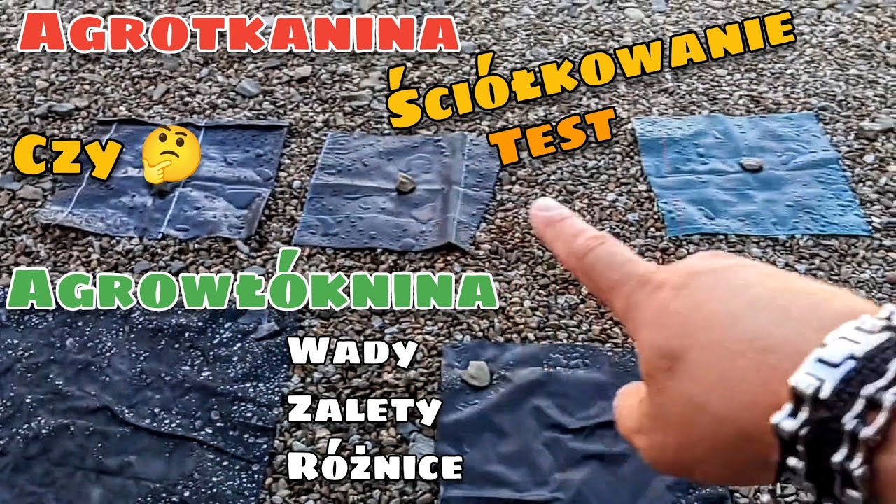 AGROTKANINA czy AGROWŁÓKNINA dlaczego schnie OGRÓDEK? test #MotoQba  #ogródek #ogródwarzywny