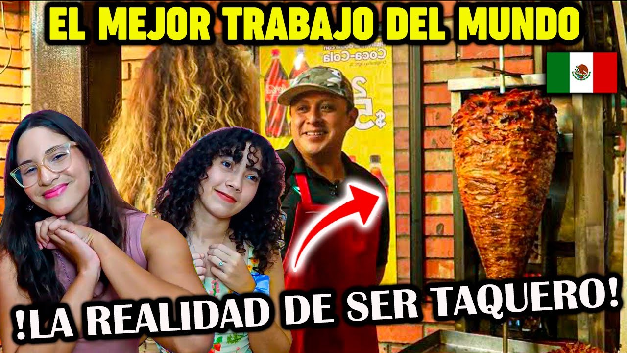 ASI ES TRABAJAR de TAQUERO en 🇲🇽MEXICO - 🇨🇺CUBANAS REACCIONAN