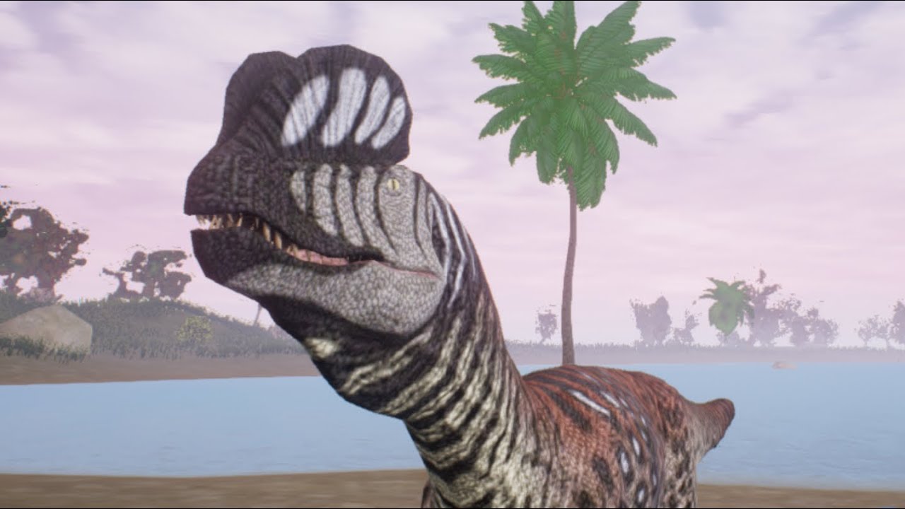 The Cursed isle dinosaur game | დილოფოზავრს-Dilophosaurus მოუვიდა ახალი დზაინი | ქართულად