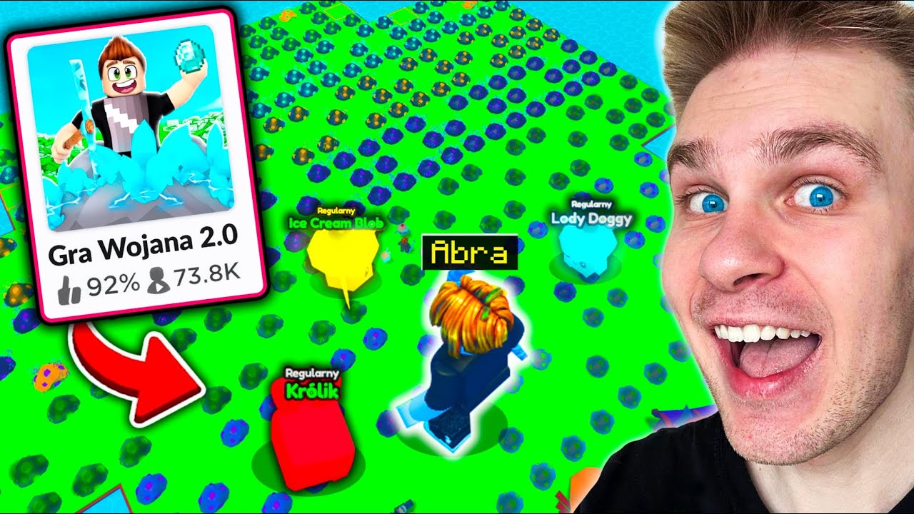 Spędziłem 24 GODZINY ⏰ w *NOWA GRA* ⚠️ WOJANA w ROBLOX ✅ i ZROBIŁEM TO… 😱 (Stone Farm Simulator)