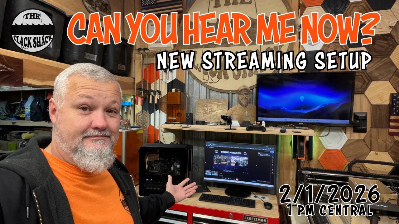 My new streaming setup LIVE 2/1/2026
