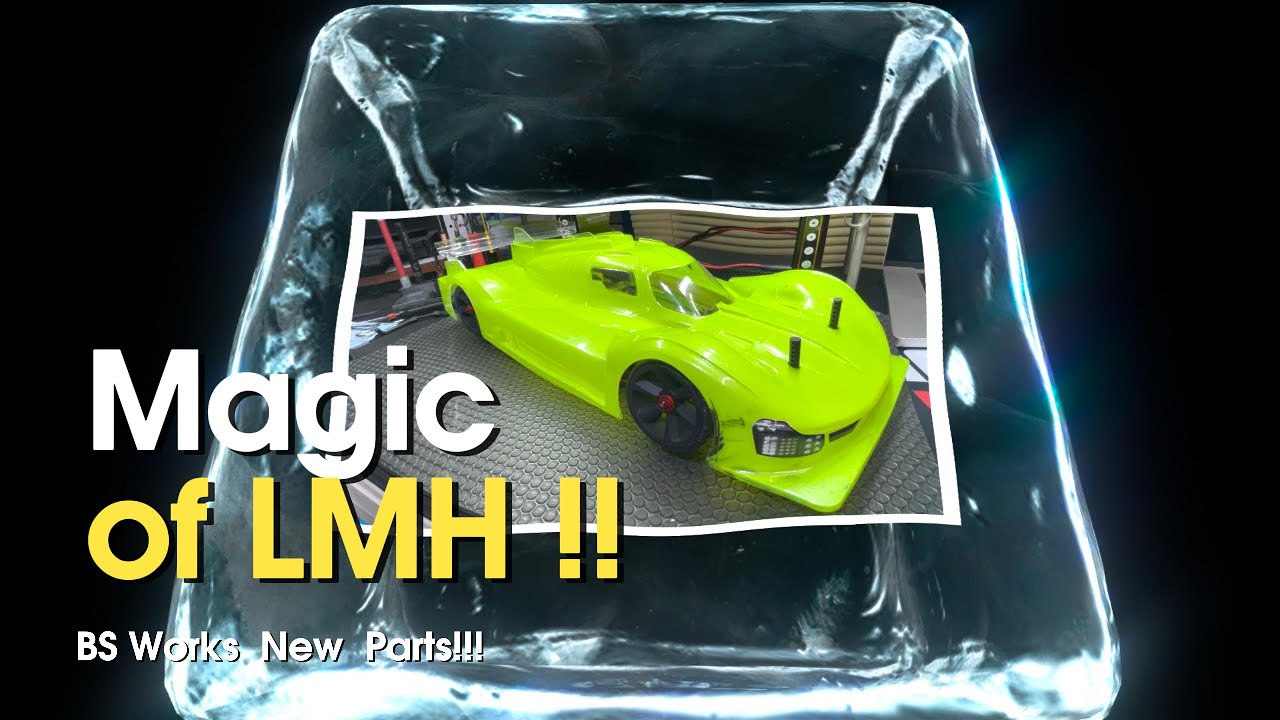New LMH body mount extensions for the Awesomatix A800R from BS Works for the Mon-Tech 499LM!