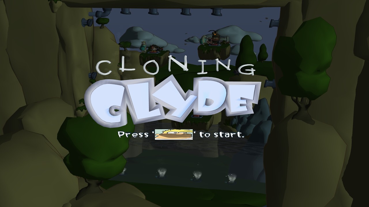 Uncommentated Gameplay of the Cloning Clyde Tutorial and Level 1 (Hard Mode)