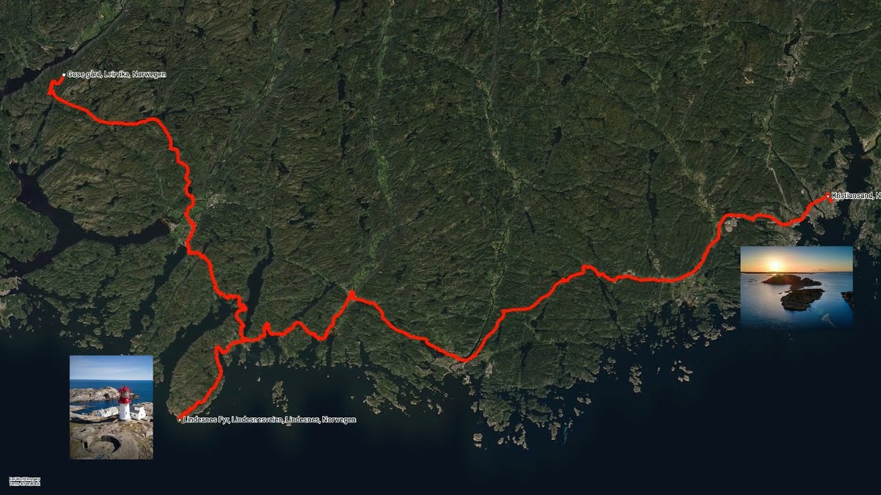 1/6 South Norway 🇳🇴 - Kristiansand, Hellevika, Lindesnes Fyr