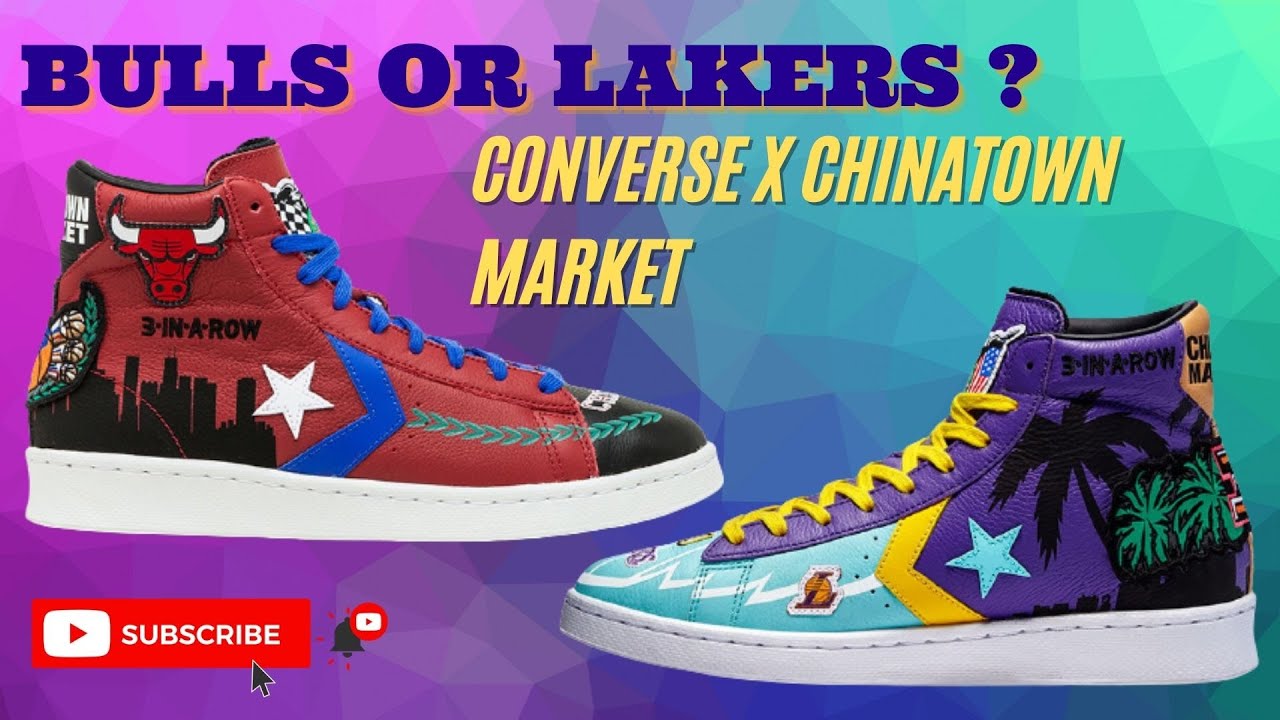 Converse X Chinatown Market | Chicago Bulls LA Lakers