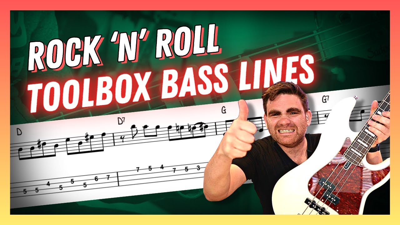 Master Rock 'N' Roll With Just 4 Essential Bass Lines [FREE PDF] | Toolbox Bass Lines