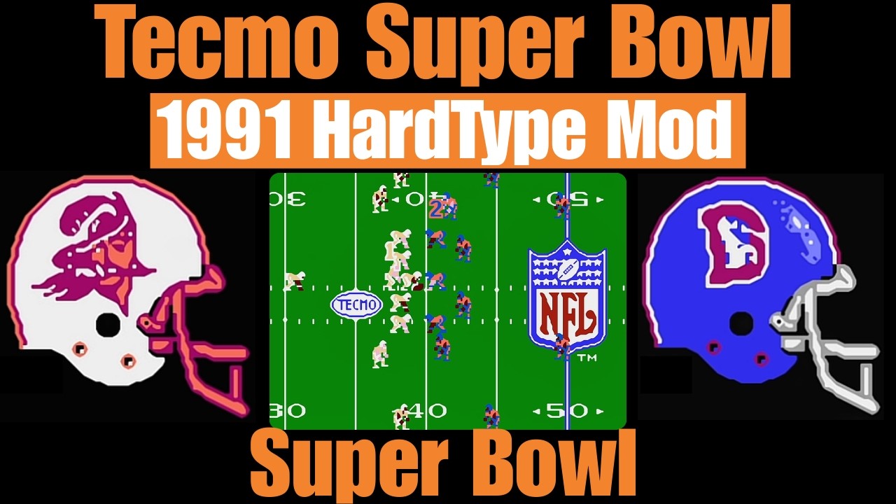 Воскресенье Супербоула - Супербоул Tecmo 1991 года - «Тампа-Бэй Буканирс» против «Денвер Бронкос»...