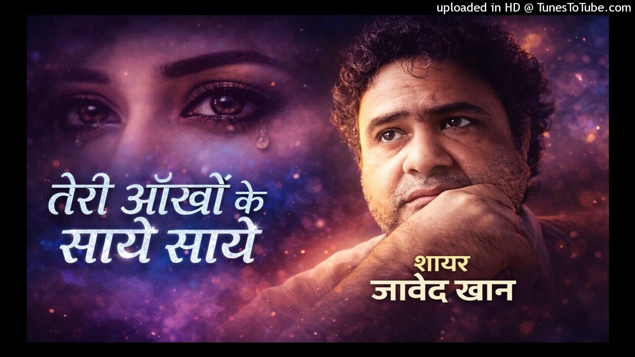तेरी आँखों के साये साये… 💫 | रूह को छू जाने वाली रोमांटिक ग़ज़ल
