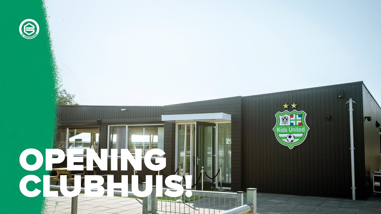 KIDS UNITED heeft een nieuw THUIS - Opening Clubhuis Kids United